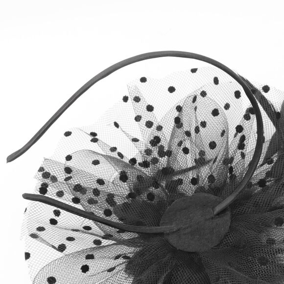 Fascinators Hat Feather Headband Women's Fascinators Tea Party Headwear 6579 - Picture 6 of 7